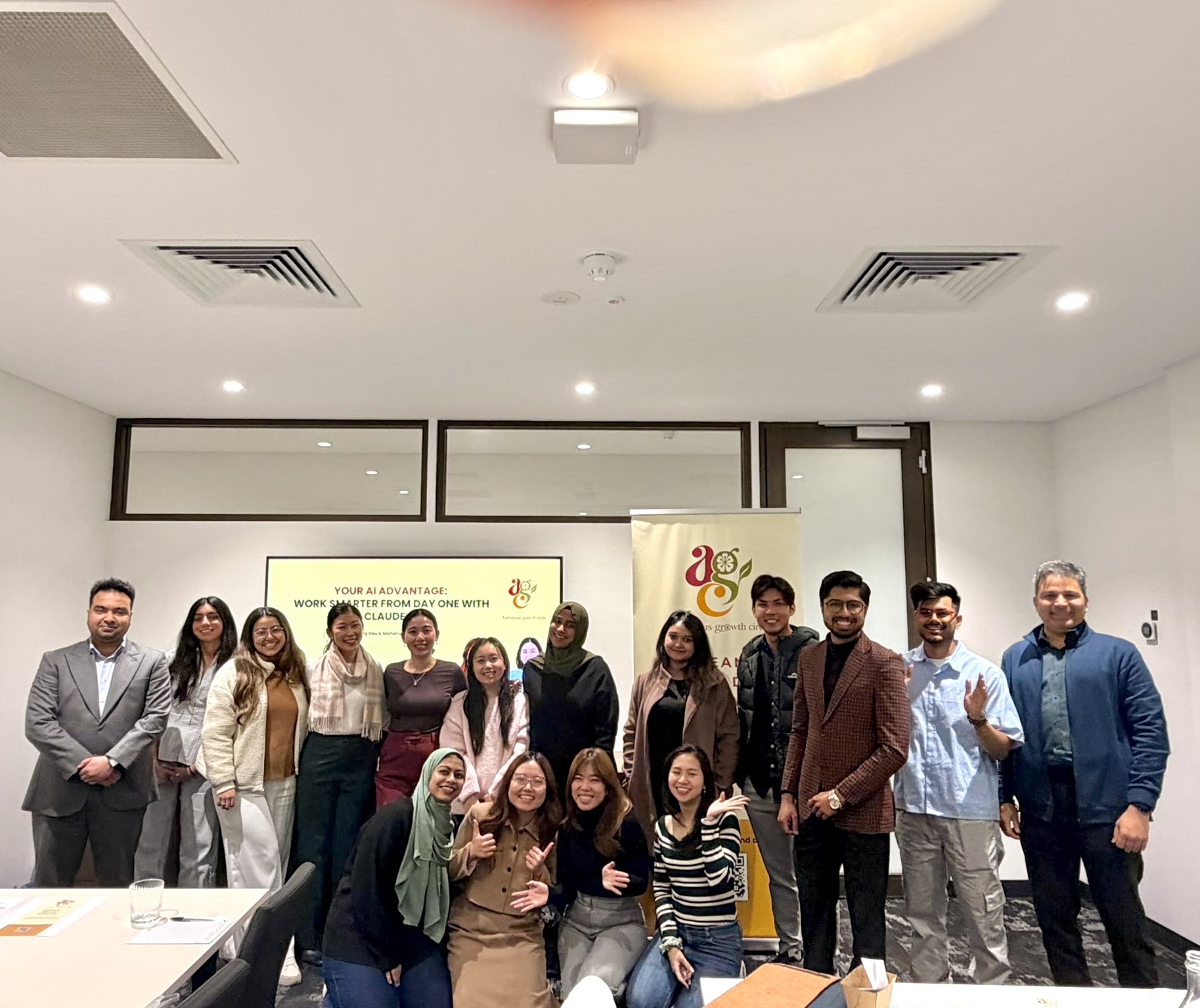 AGC members at the AI Advantage workshop